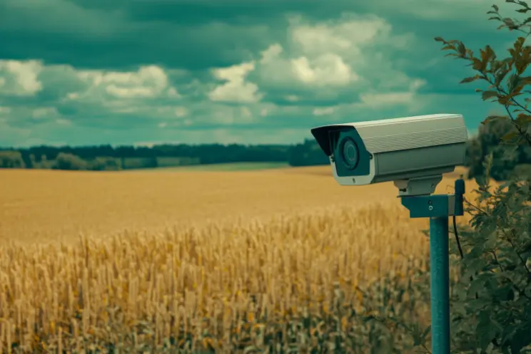security-camera-overlooking-field-wheat Photographer: Dwayne Senior/Bloomberg
