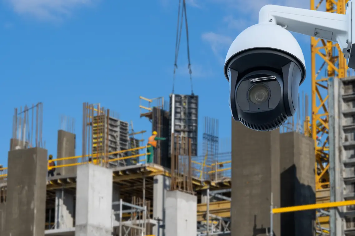 dome-type-outdoor-cctv-camera-secure-construction-site Photographer: Dwayne Senior/Bloomberg